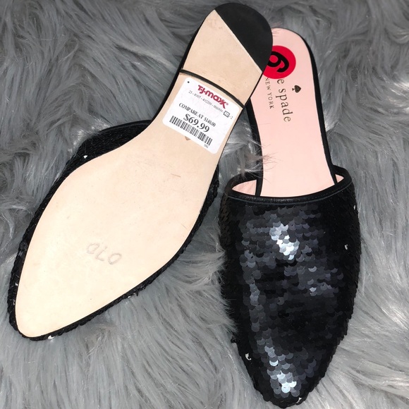 Kate Spade pointy toe slides size 6 NEW never worn - Picture 1 of 3